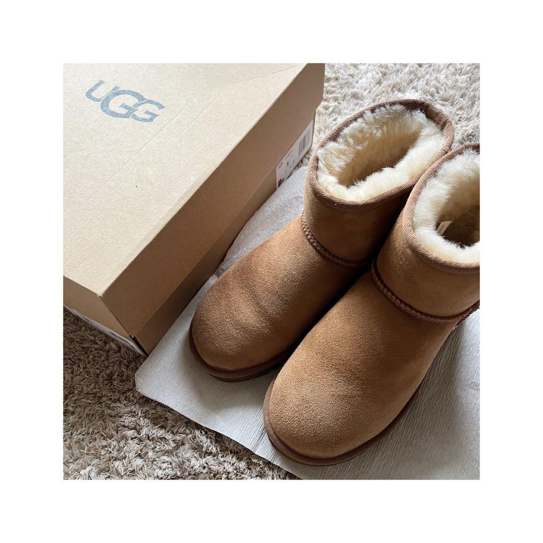 UGG ムートンブーツ　チェスナット 18,500円