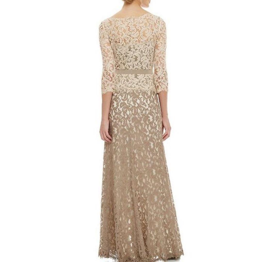 TADASHI SHOJI タダシ ショウジ ドレス ツートーン花柄レース