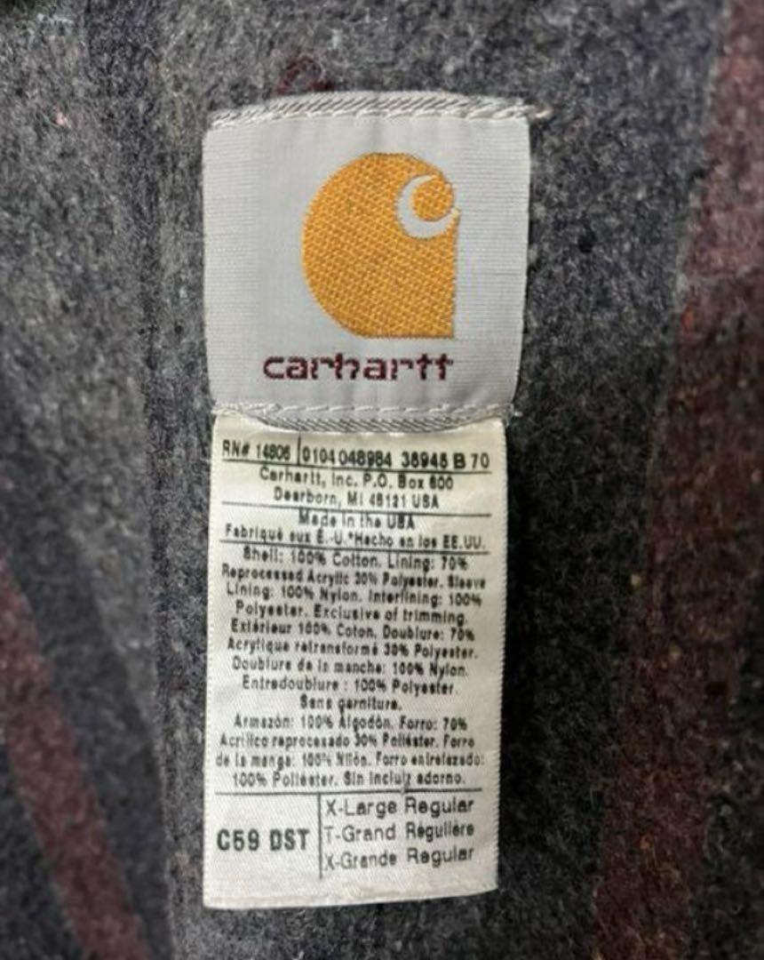 Carhartt カーハート　デニム　カバーオール　ジャケット