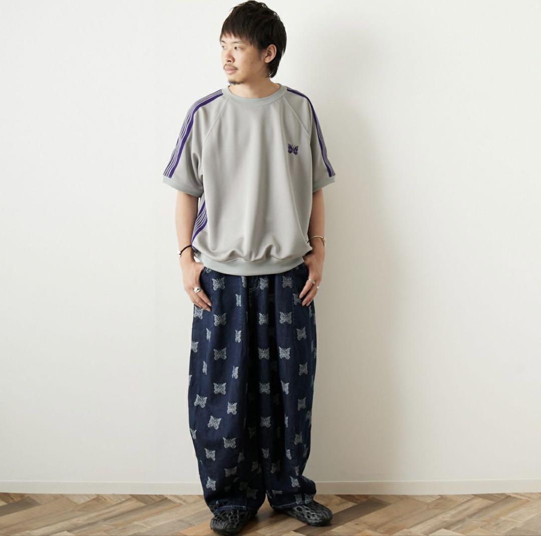 新品Lサ】Needles JF別注 ショートスリーブクルーネックトラック