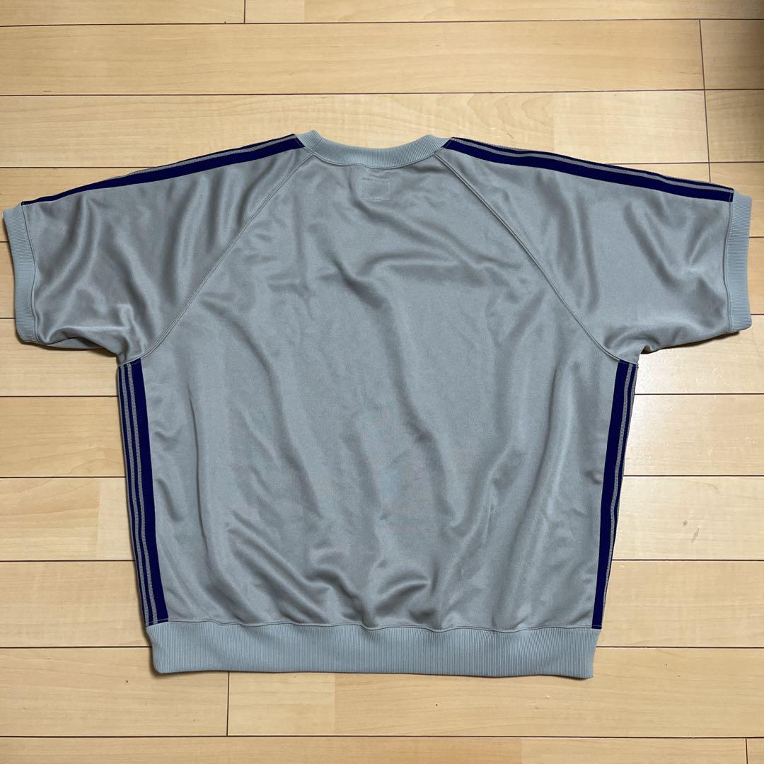 【Needles】別注ショートスリーブ クルーネック トラックシャツ 新品Lサ】Needles JF別注 ショートスリーブクルーネックトラック