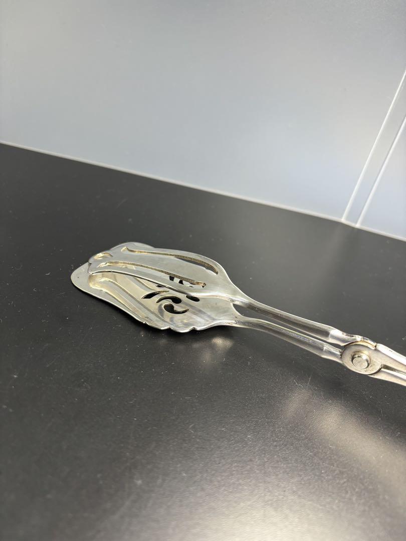 イギリスアンティーク シルバープレート デザートトング EPNS A1 銀メッキ
