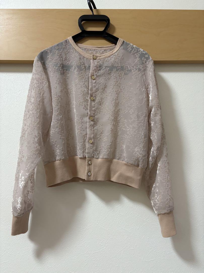 CLANE × 田中みな実」FLORETS OPAL CARDIGAN ピンク - メルカリ