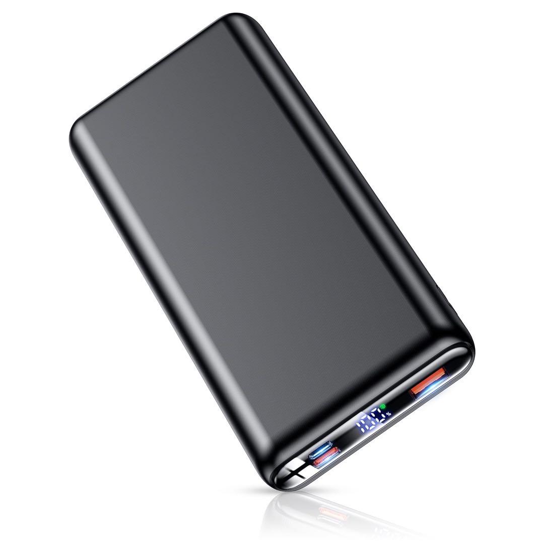 モバイルバッテリー 【32000mAh大容量&超薄型】大容量 22.5W急速充電 Amazon | 【32000mAh大容量&2023新登場·超薄型】モバイル