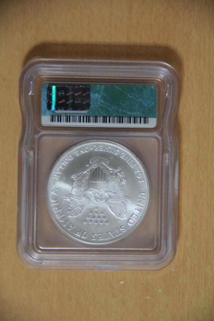 アメリカンイーグル銀貨 PF70 MS70　美品