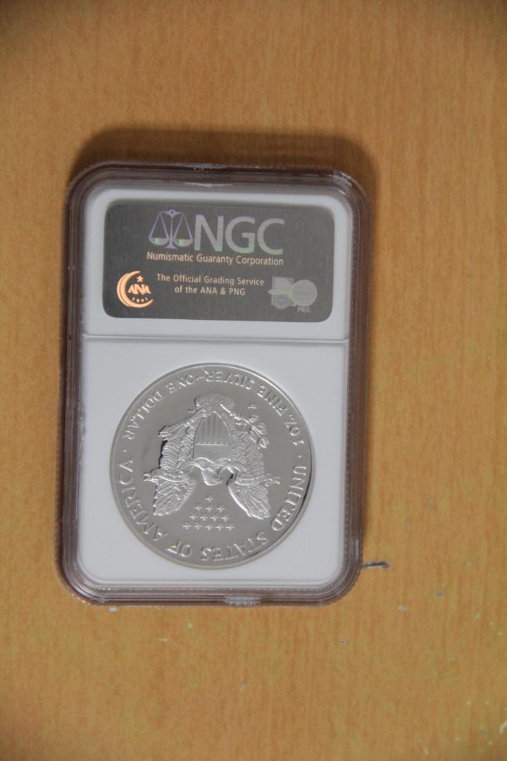 アメリカンイーグル銀貨 PF70 MS70　美品