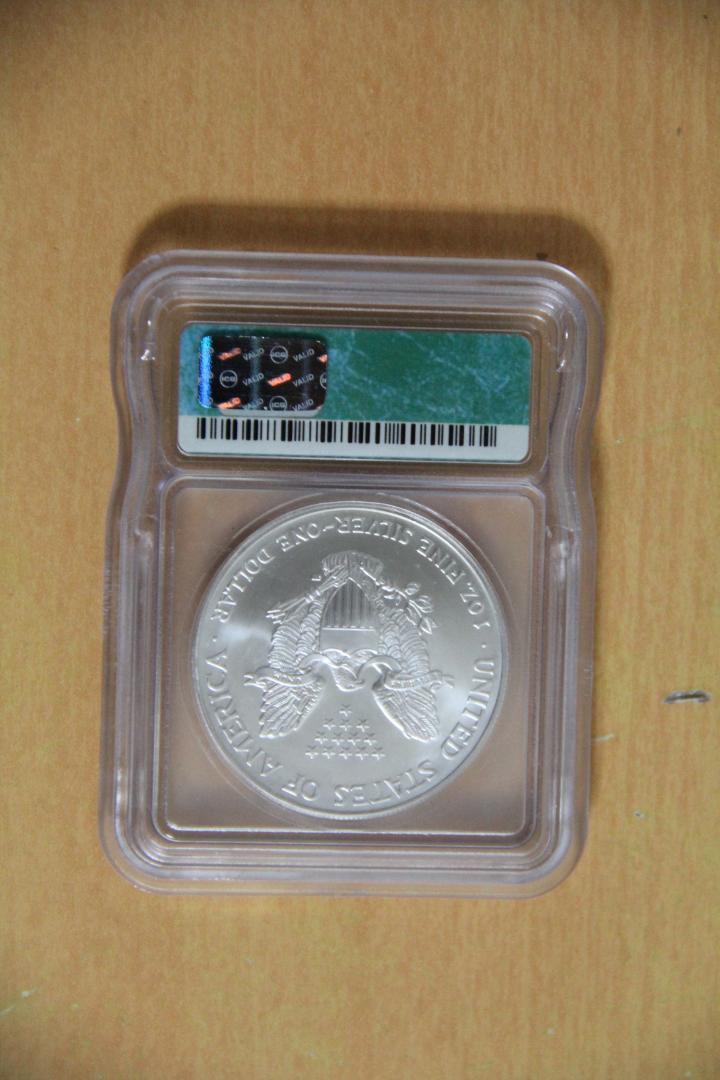 アメリカンイーグル銀貨 PF70 MS70　美品