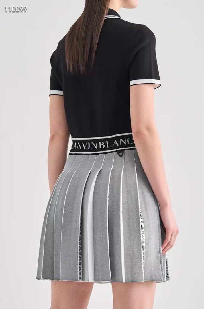 ラスト１★ワンピース★ Lanvin blanc golf レディースワンピース