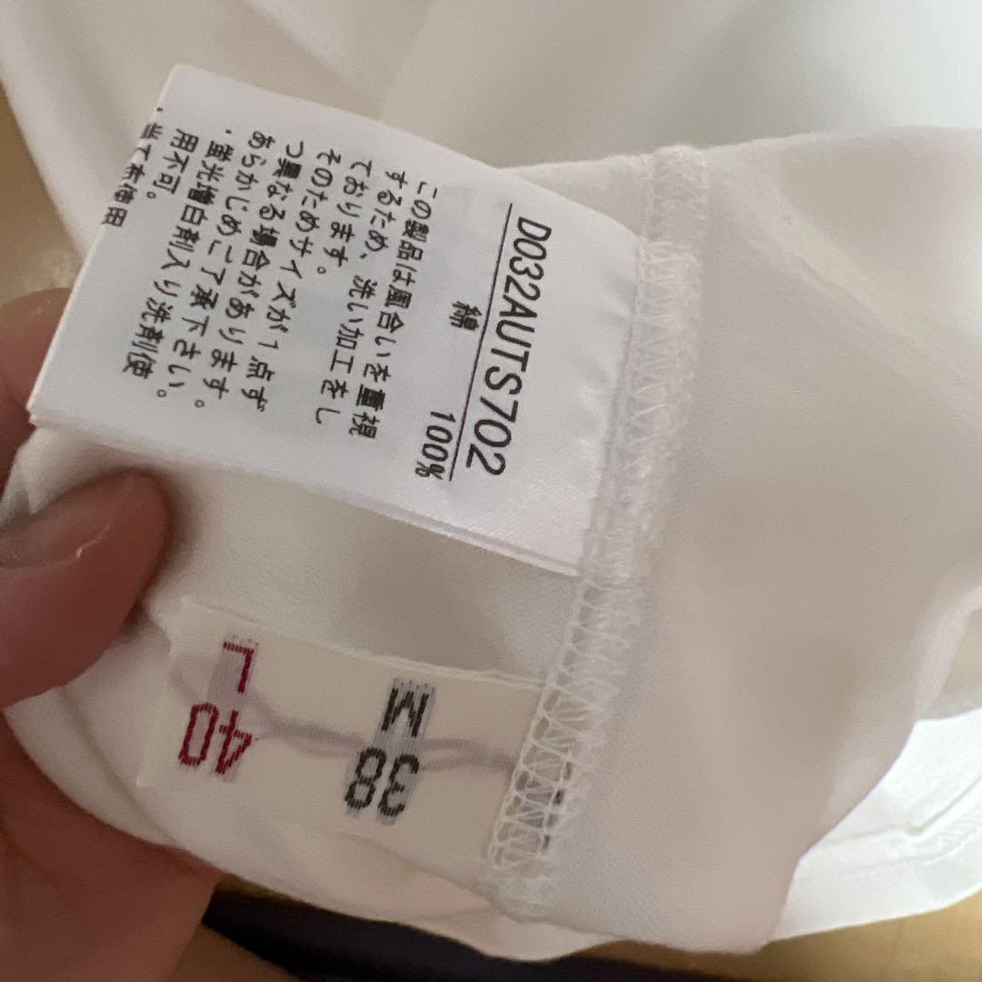タグ付き新品 マドモアゼルノンノ L 綿100% ロングTシャツ 長袖