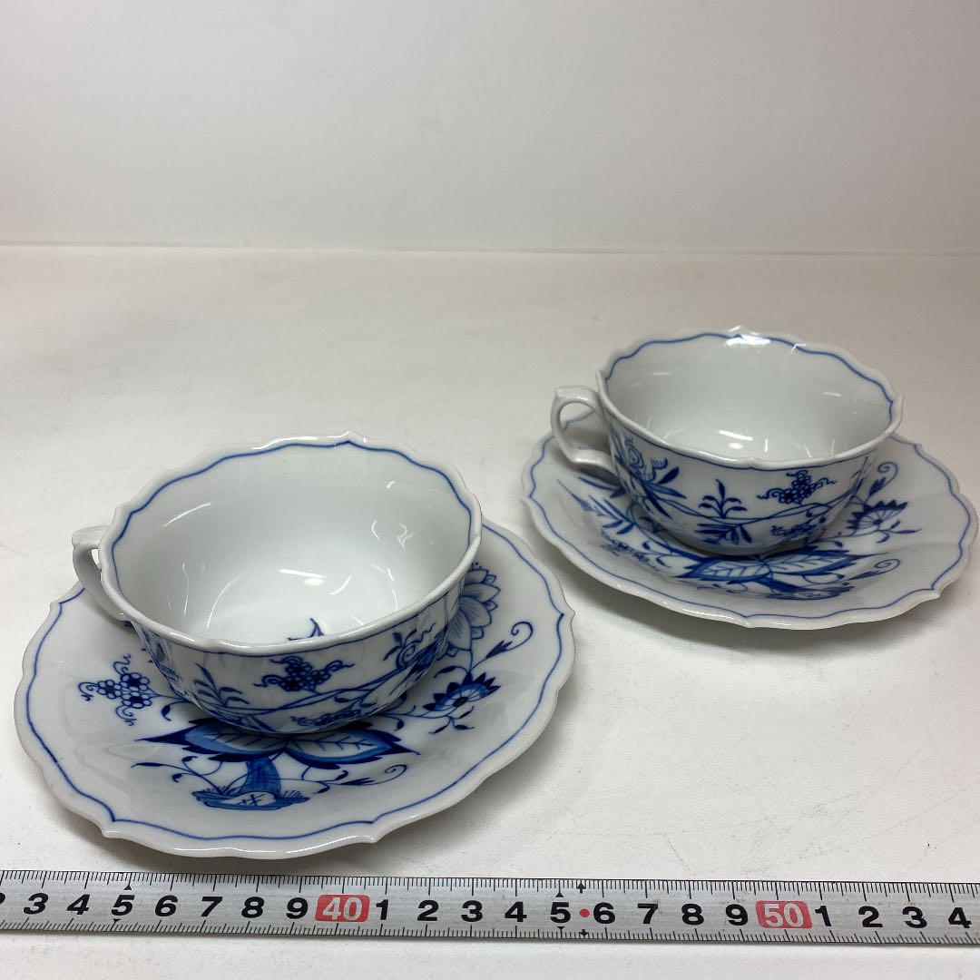 Taigoさん専用　マイセンティーカップ&ソーサー　2客　西2Fさ4-1010③