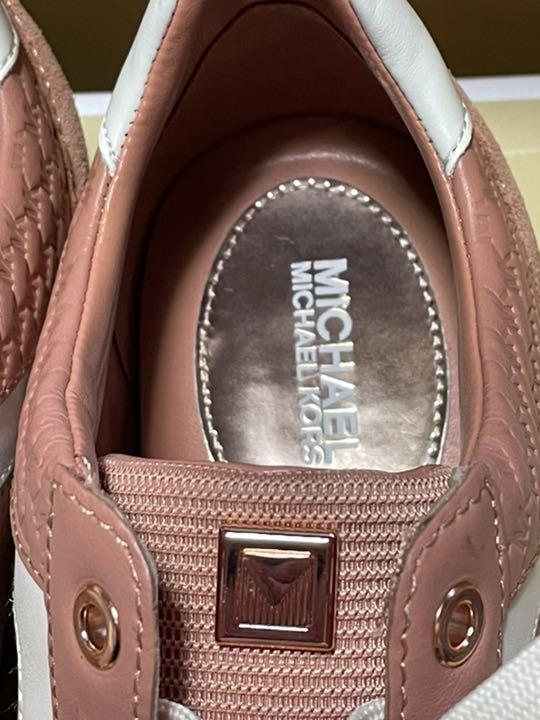 直営店購入 マイケルコース レザー スニーカー 26cm uy0kA-m84995904630 新品 正規 MK 総合3位