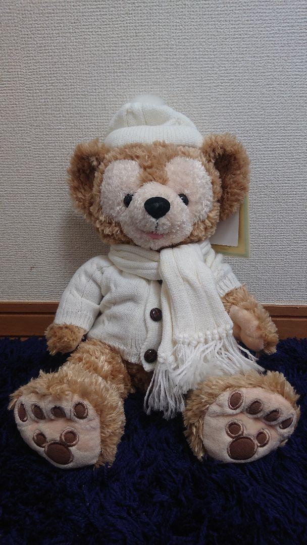 40 割引グレイ系女の子向けプレゼント集結 Tds ダッフィー ぬいぐるみ 白セーター マフラー ぬいぐるみ おもちゃグレイ系 Www Neovida Pe