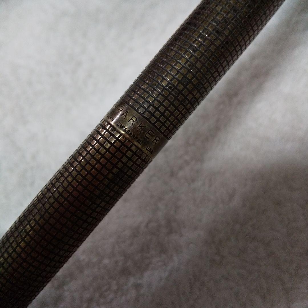 PARKER万年筆 ペン軸14K パーカーUSA スターリング