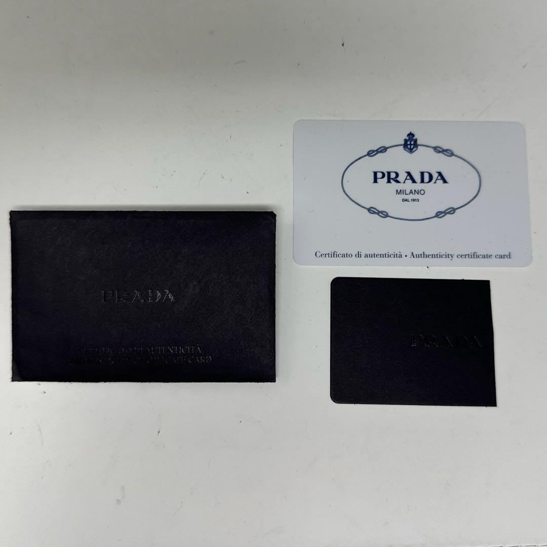 PRADA プラダ カナパ トートバッグ ギャランティカード付き 美品
