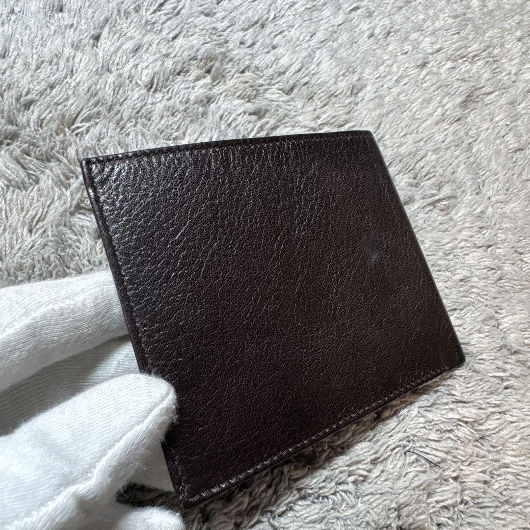 Christian Dior クリスチャンディオール 二つ折り財布 レザー