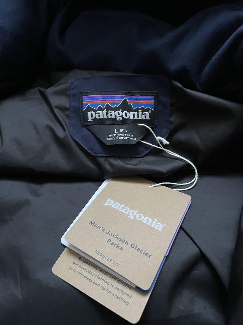 パタゴニア patagonia ジャクソングレイシャーパーカ NAVY L