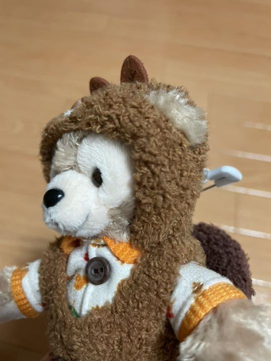 【未使用タグ付き】ダッフィー＆フレンズ 秋のぼうけん ぬいぐるみバッジ ダッフィー ぬいぐるみバッジ 秋のぼうけん