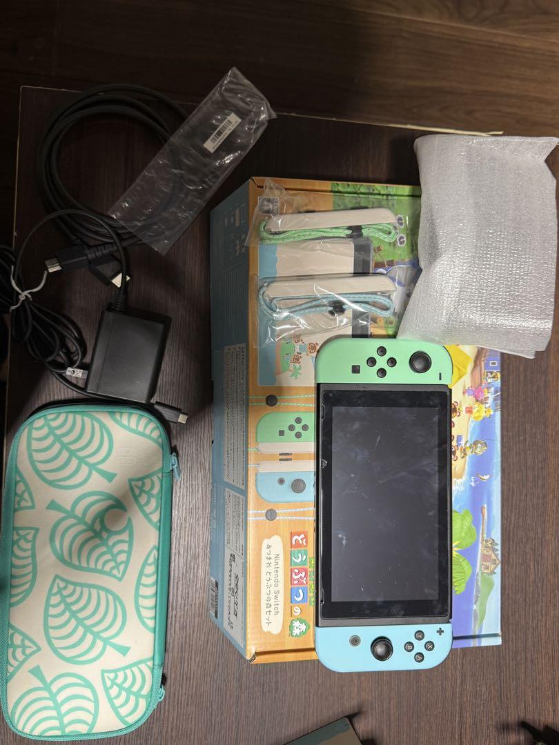 Nintendo Switch 本体　あつまれ　どうぶつの森　セット　付属品完備