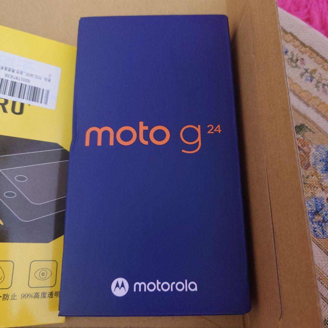 未使用に近い moto g24 アイスグリーン 128GB