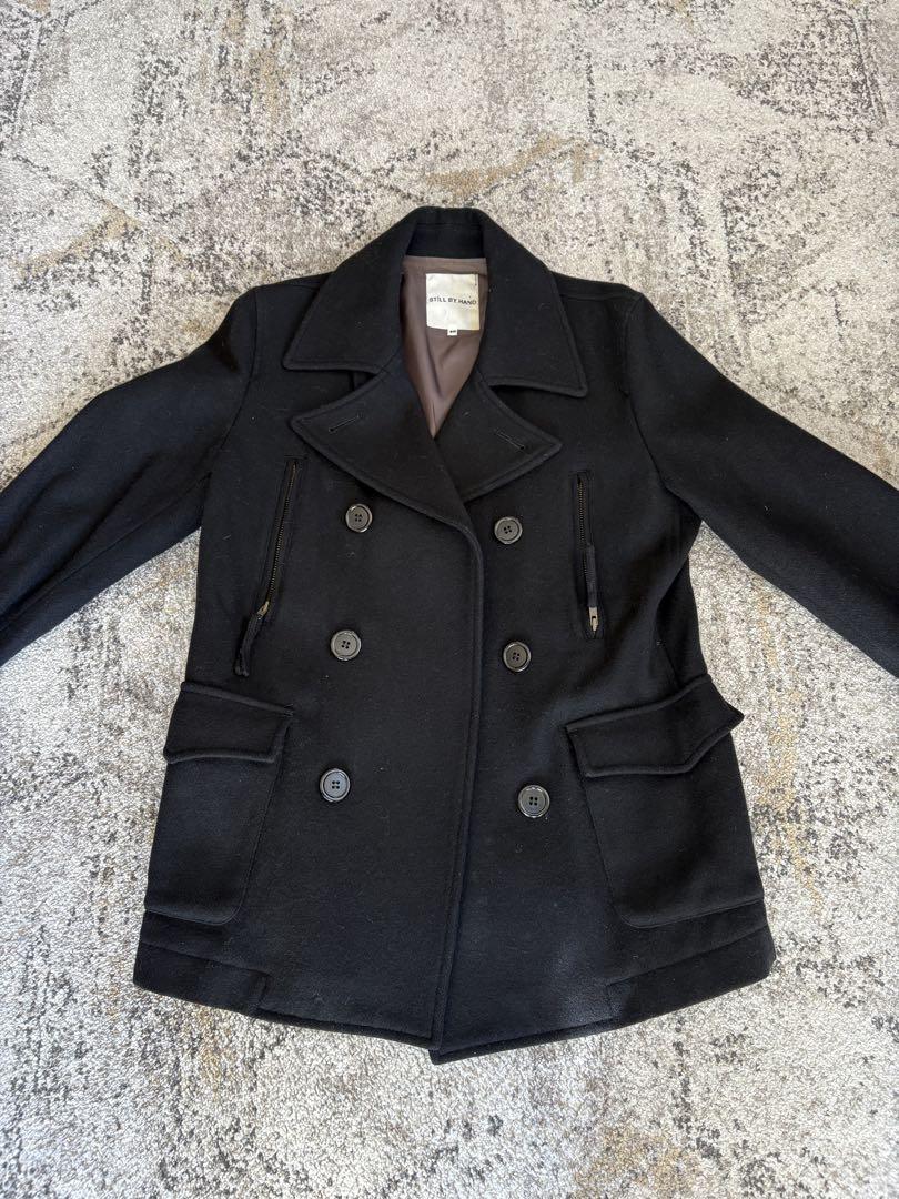STILL BY HAND peacoat