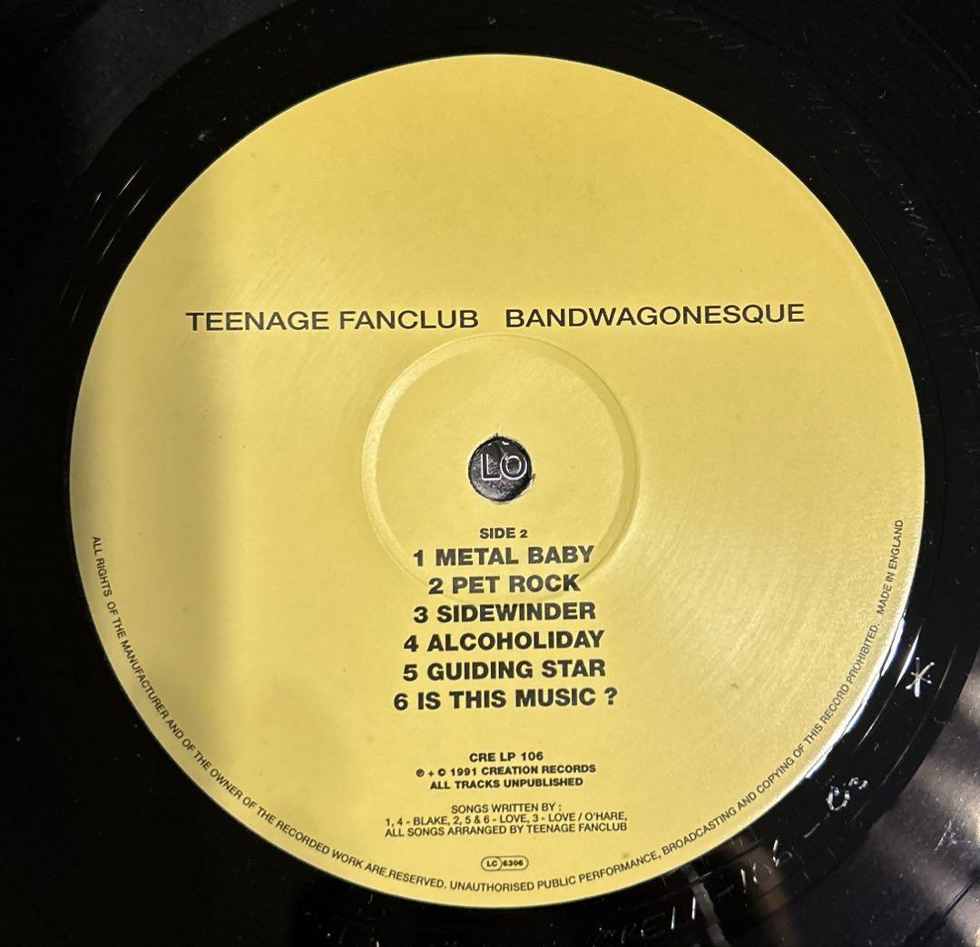 高品質の人気 Teenage Fanclub / Bandwagonesque レコード 洋楽