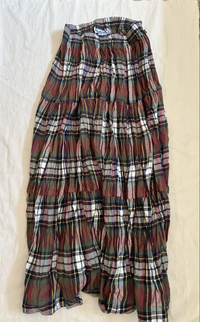 Rockmount Ranch Wear チェック柄ロングスカート