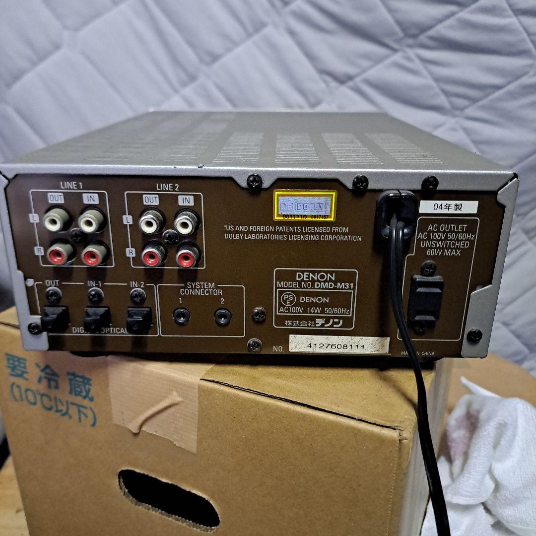 DENON DMD-M31　MDプレーヤー/レコーダー　完動品　 1週間保証 DENON DMD-M31 MDプレーヤー/レコーダー 完動品 1週間保証