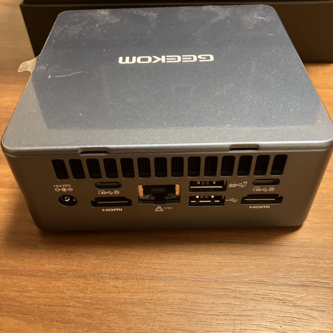 【3p→2pプラグ付き】GEEKOM Mini IT13 i7-13260H 3p→2pプラグ付き】GEEKOM Mini IT13 i7-13260H - メルカリ