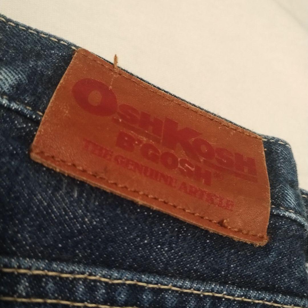 希少　OshKosh B'gosh ストレートデニム インディゴ　オシュコシュ
