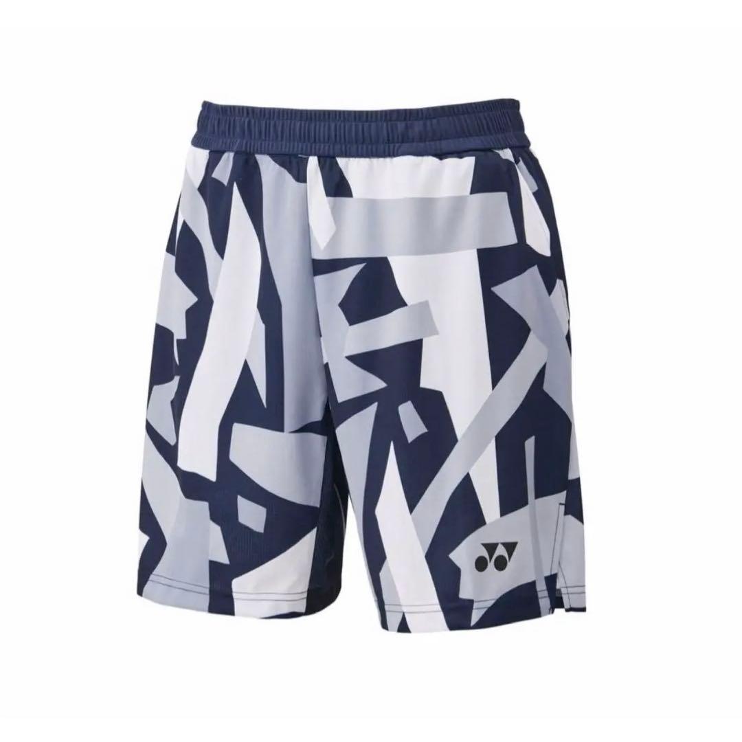 ニットハーフパンツ ダークネイビー L