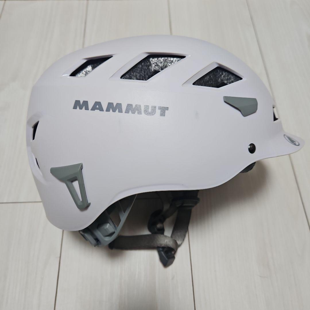 MAMMUT アウトドアヘルメット ホワイト　メンズ