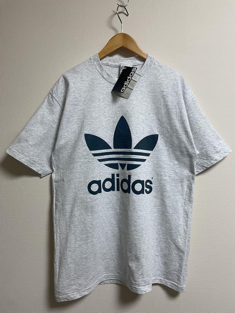 デットストック 80s〜90s USA製 adidas アディダス Tシャツ