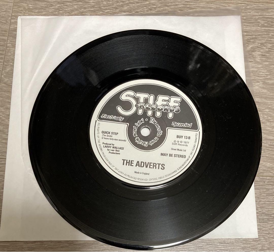 美盤！The Adverts 7インチ レコード　バンク天国
