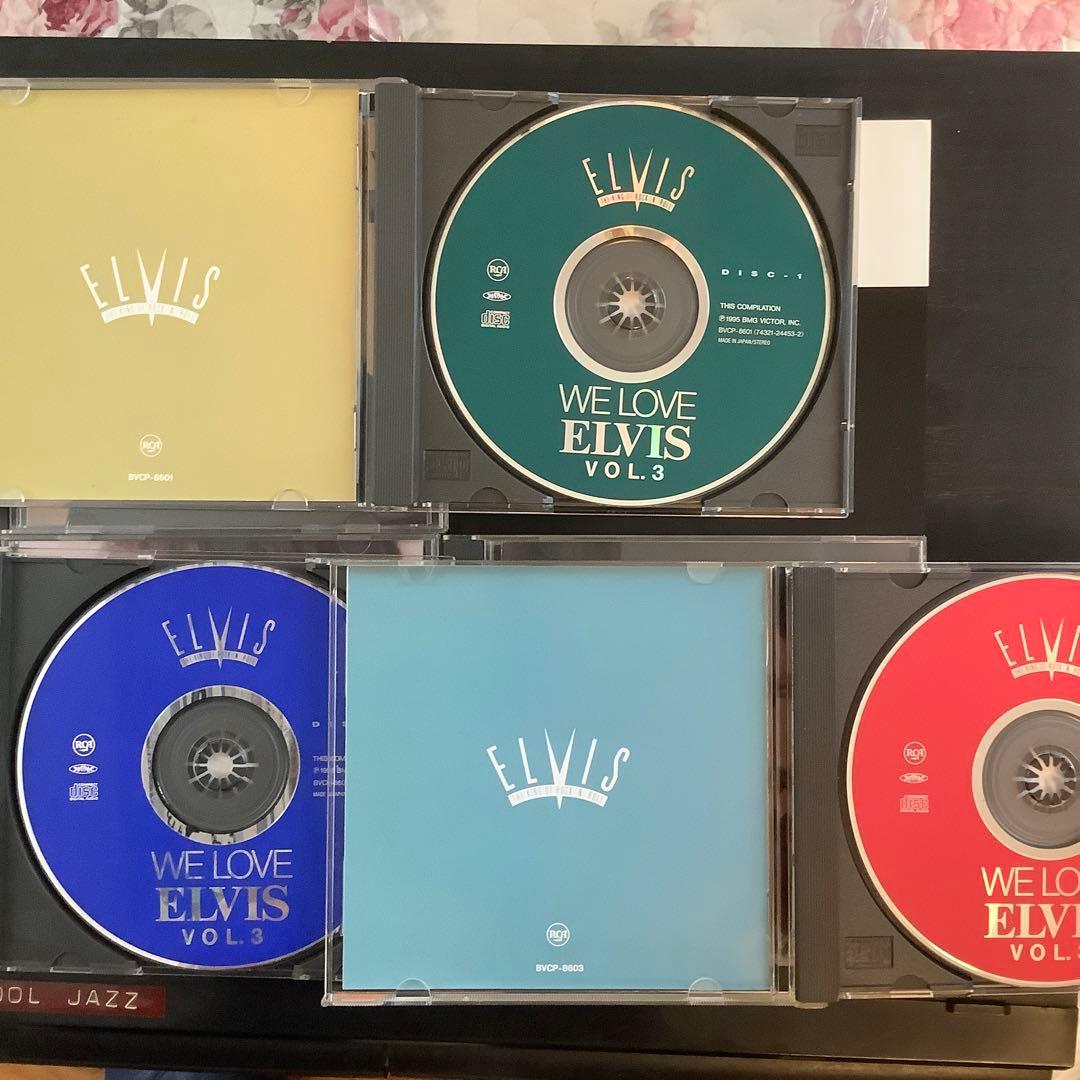エルヴィスプレスリー【WE LOVE ELVIS vol1〜3 BOXセット】 2022年最新