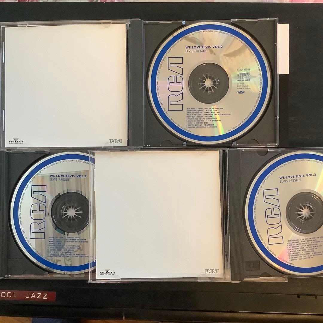 ふるさと割】 エルヴィスプレスリー【WE LOVE BOXセット】 vol1〜3