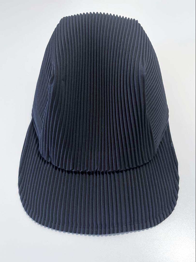 PLEATS PLEASE ISSEY MIYAKE プリーツキャップ ブラック - メルカリ