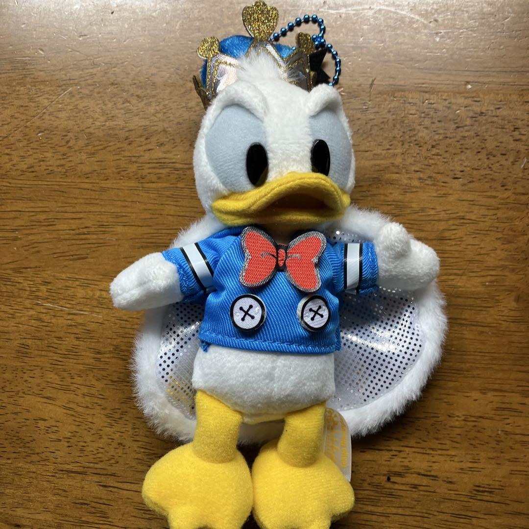 ディズニーパルパルーザ ドナルドのクワッキーダックシティ ぬいぐるみバッジセット