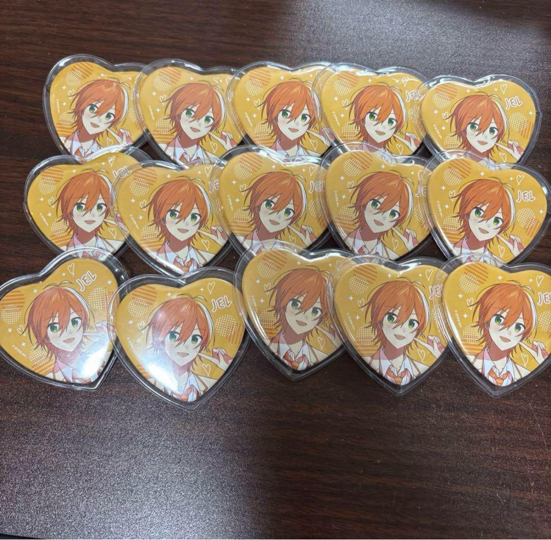 すとぷり 夏の苺文化祭 すとまじ ハート 缶バッジ 莉犬くん セット すとぷり 夏の苺文化祭 すとまじ ハート缶バッジ ジェルくん