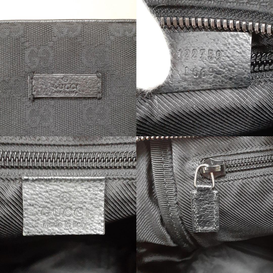 ⭐GUCCI⭐　美品　グッチ　ショルダーバッグ　GGキャンバス　ブラック