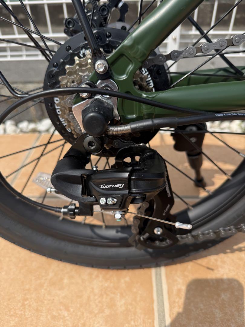 【最安値送料込みおまけ付き】EENOUR 電動アシスト自転車 C4 走行距離9㌖