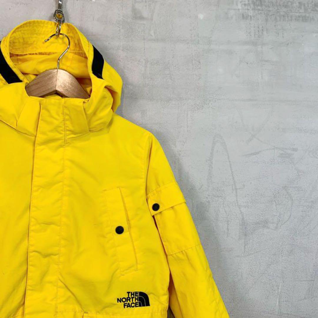 THE NORTH FACE KIDS マウンテンパーカー ナイロンパーカー 黄