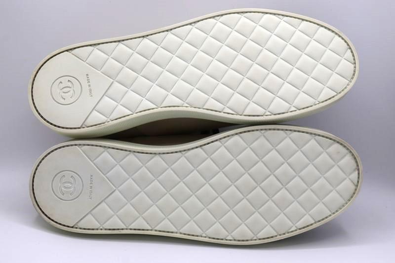 美品】CHANEL シャネル スニーカー パール レザー 24.5㎝ 靴