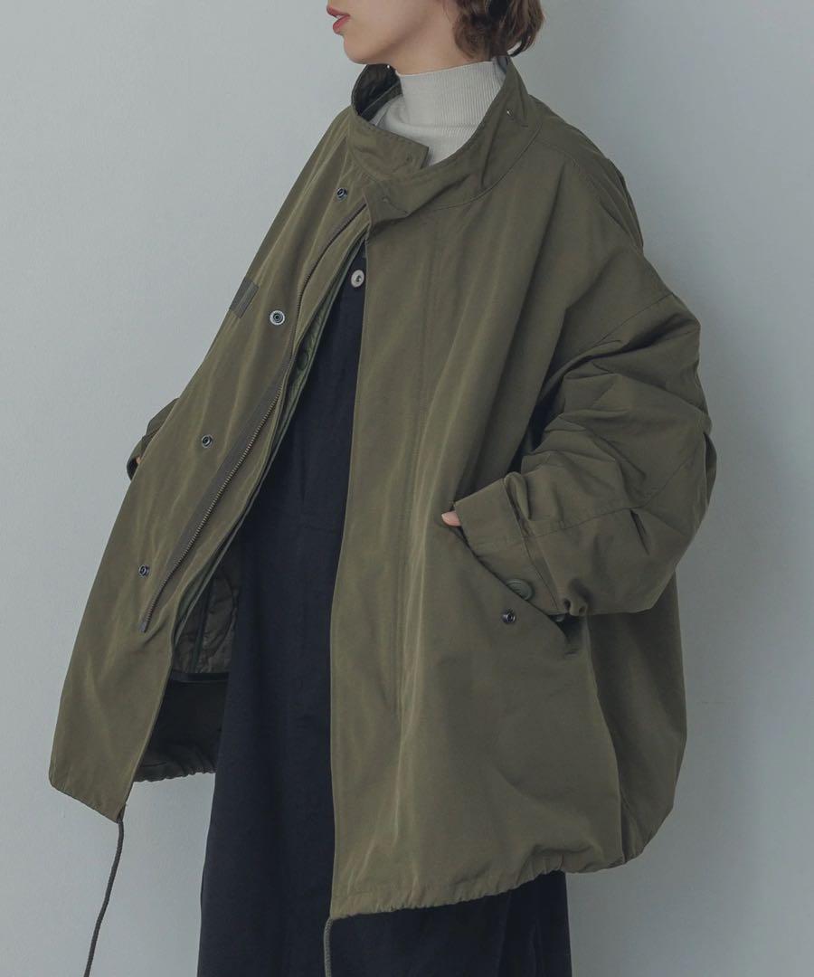 新品　TCブロード M65ショートコート　キルティングライナー付き　オリーブ