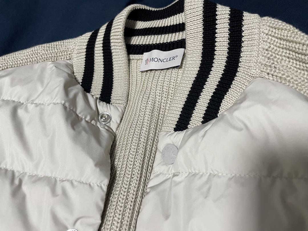 MONCLERニットコンビダウン