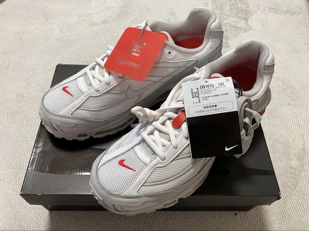 SUPREME × NIKE SHOX RIDE 2