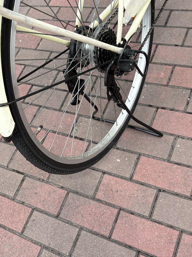 前後籠付きオートライト変速付軽快車 (27㌅)お引取りでも？配達でも？可能です。