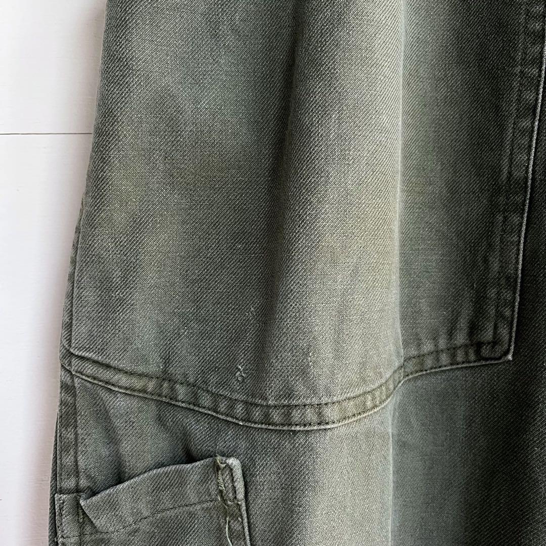 60sヴィンテージ フランス軍 メカニックパンツ ワークパンツ AIRFORCE