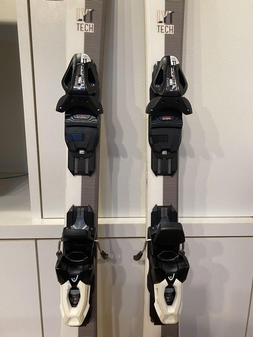 HEAD ヘッド　スキー板　V-Shape V2 白　スキー　156cm