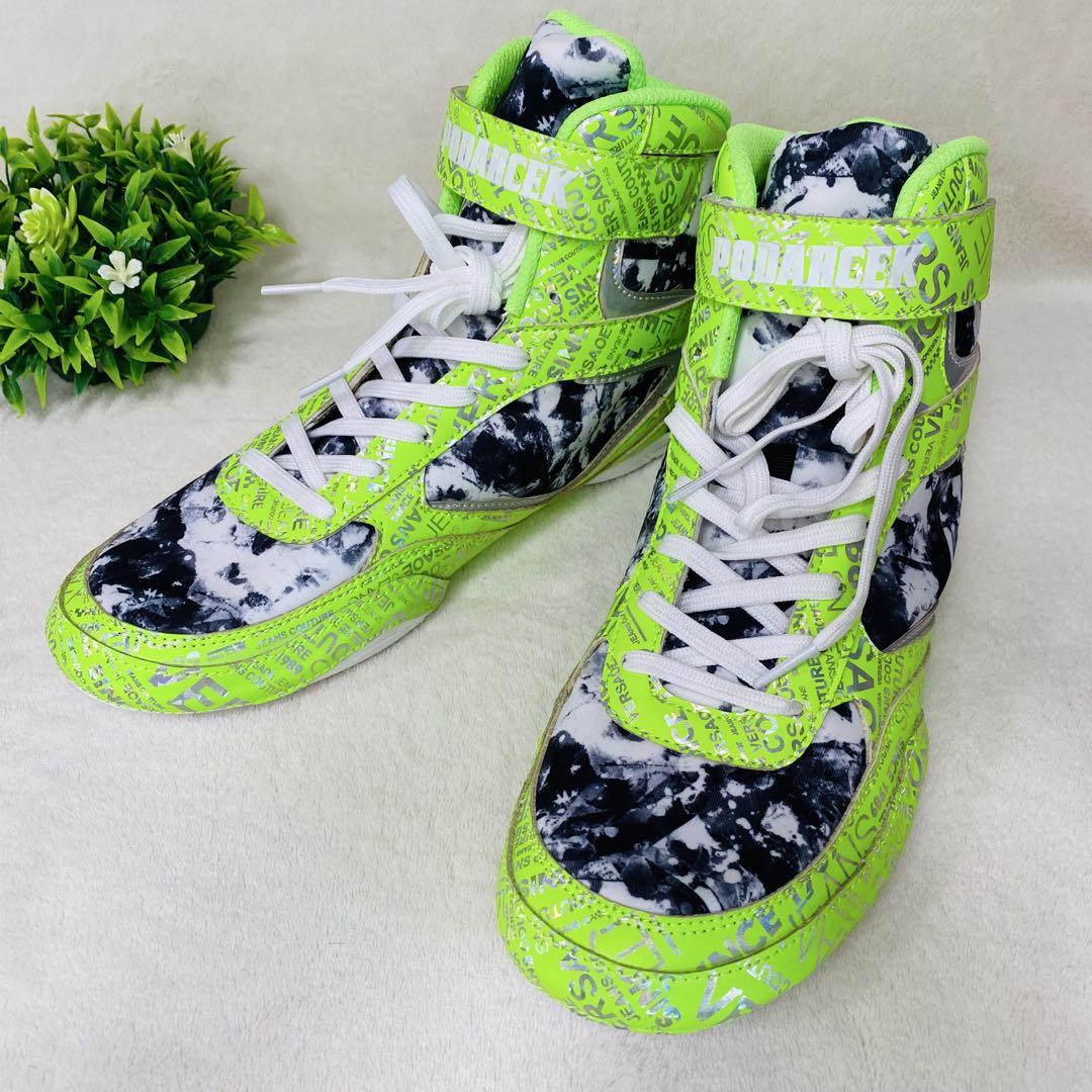 ほぼ新品✨希少✨【PODARCEK】レスリングシューズ　24.5