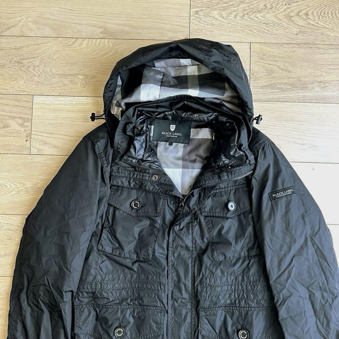 ブラックレーベルクレストブリッジ　10 MONTH　M-65　ダウンジャケット